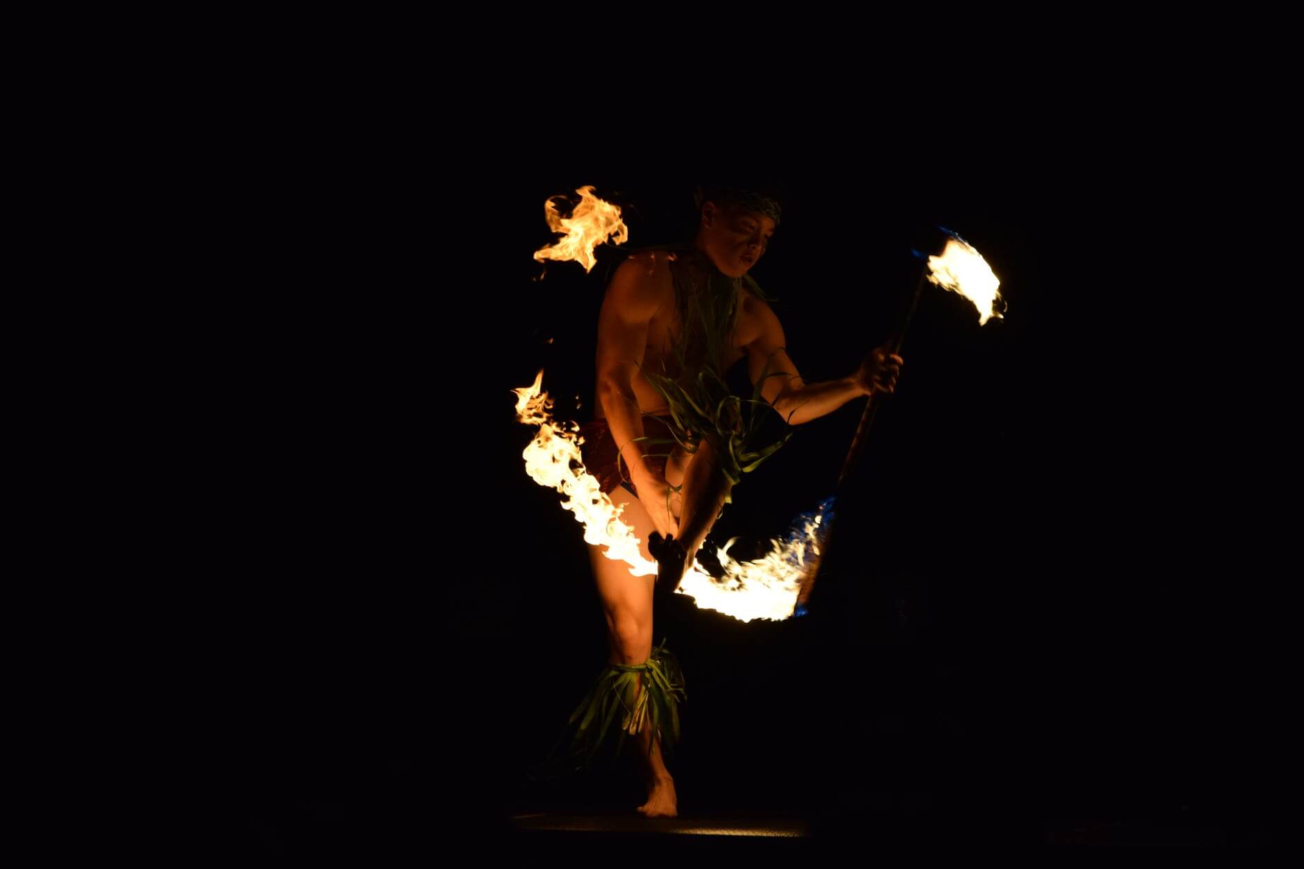 Tahitian Fire Dancing